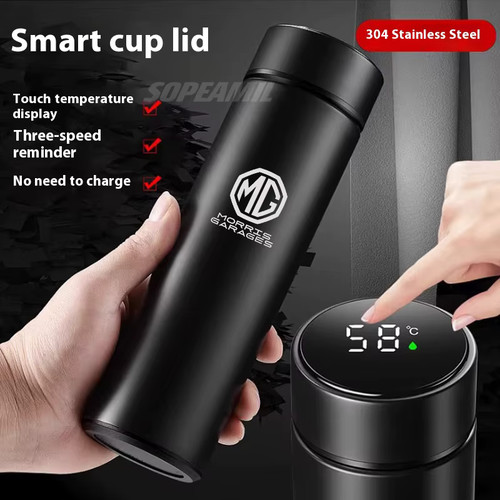 Tazza termica auto con tappo - , a