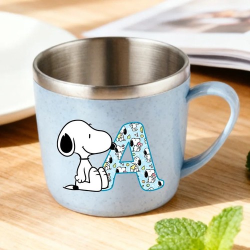 Tazza snoopy acciaio inox 304 - tazza,