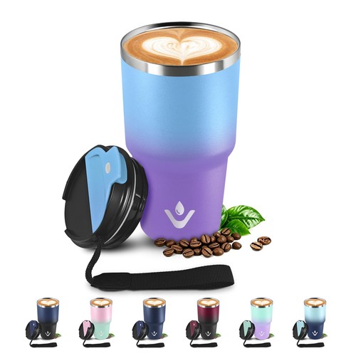Bicchiere termico 600ml 20oz - bicchiere,