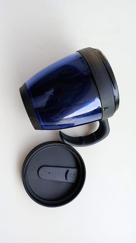Tazza termica thermos blu - , nera